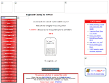Tablet Screenshot of cadd.org.uk